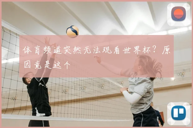 体育频道突然无法观看世界杯？原因竟是这个